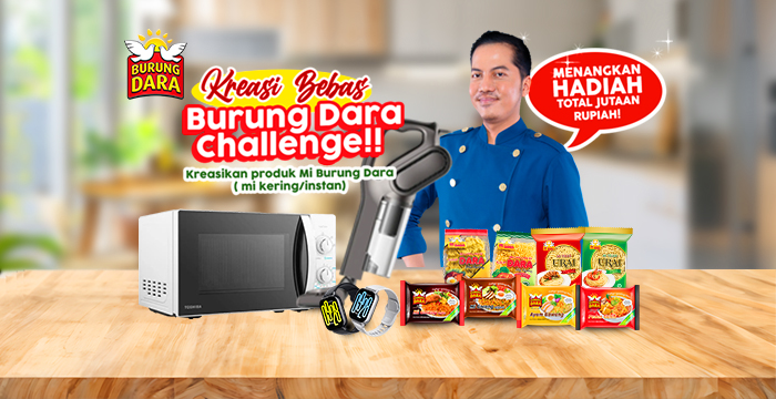 Kreasi Bebas Burung Dara Challenge! Februari 2026
